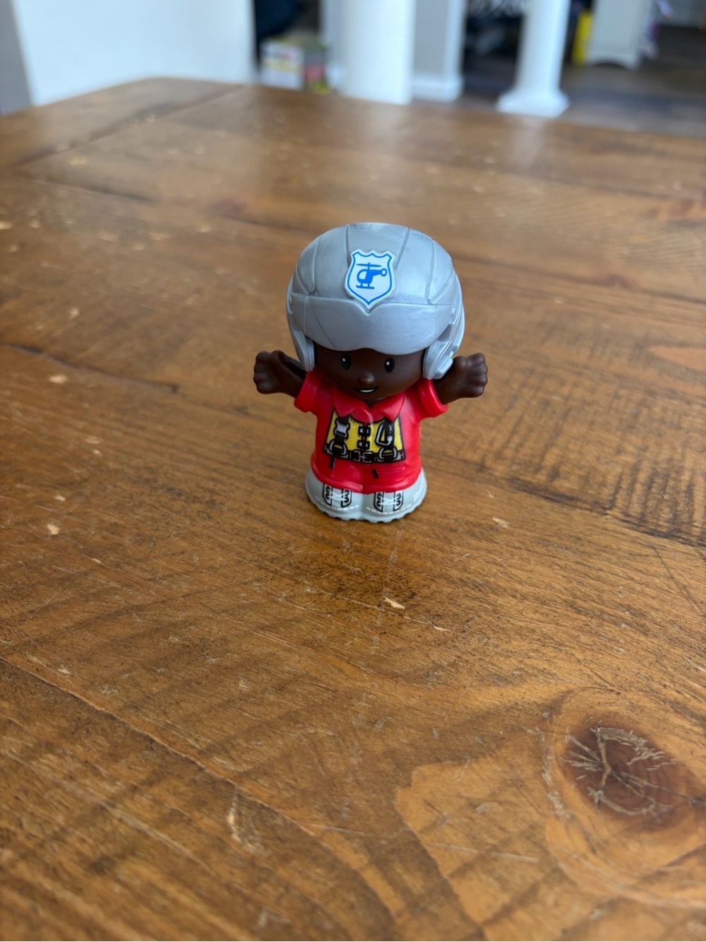 Fisher Price Little People helicopter pilot as is